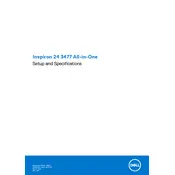 Dell Inspiron 3477 Desktop manual cover