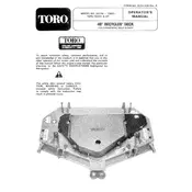 Toro 48-inch 30148 Mower manual cover