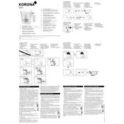 Korona 75877 Scale manual cover