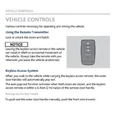 Acura NSX Keyless Access System 2020 Sports Car manual cover