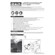 Sealey VS020TC Caliper manual cover