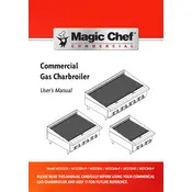 Magic Chef MCCCB24-P Charbroiler manual cover