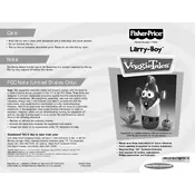 Fisher Price Mattel VeggieTales Larry-Boy 77493 Toy manual cover