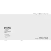 Viking VBCV42381 Ventilator manual cover