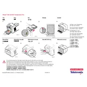 Xerox Tektronix Phaser 850 Transparency Film Printer manual cover