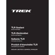 Trek TLR Sealant Bike Accessory manual cover