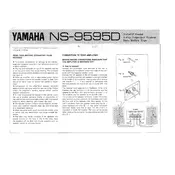 Yamaha NS-9595D Speaker manual cover