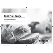 Samsung Flex Duo NY63T8751SG Cooker manual cover