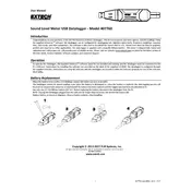 Flir Extech 407760 Clamp Meter manual cover