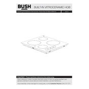 Bush A60CK Hob manual cover