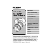 Olympus E-500 manual cover