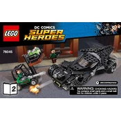 LEGO Super Heroes 76045-2 Construction Set manual cover