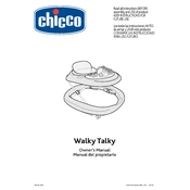 Chicco Walky Talky Walker manual cover