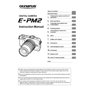 Olympus E-PM2 manual cover