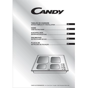 Candy PVD 633 N manual cover