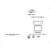 Pyle PLVW1044R Monitor manual cover