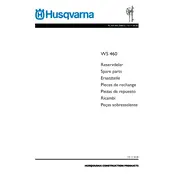 Husqvarna WS 460 Saw manual cover