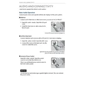 Acura RLX Audio Connections 2018 Sedan manual cover