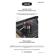 AGA eR7 Hotcupboard Induction Hob Cooker manual cover