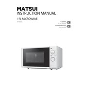 Matsui M17MW16E manual cover