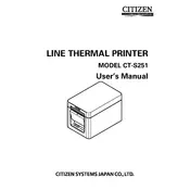 Citizen CT-S251 Printer