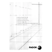 Fagor FEC-2105T Washing Machine manual cover