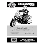 Power Wheels Mattel Harley-Davidson Classic Chrome H0638 Toy manual cover