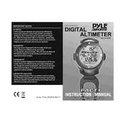 Pyle PACT1 Altimeter manual cover