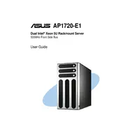 ASUS AP1720-E1 Server manual cover