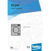 Beko DHX 83420W manual cover