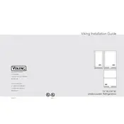 Viking FRCI1240G Refrigerator manual cover