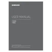 Samsung MU7000 UN49MU7100FXZA TV manual cover