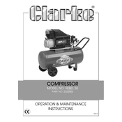 Clarke 2323005 Rebel 55 Air Compressor manual cover