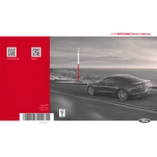 Ford Mustang 2019 manual cover