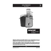 Sencor SJE 1005 Juicer manual cover