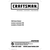 Craftsman CMCPW350 Cleaner manual cover