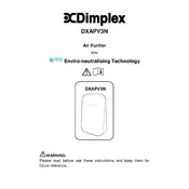 Dimplex Enviro DXAPV3N Air Purifier manual cover