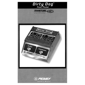 Peavey Dirty Dog Foot Pedal Amplifier manual cover