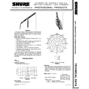 Shure SM76 Microphone manual cover