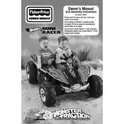 Power Wheels Mattel Dune Racer W6201 Toy manual cover