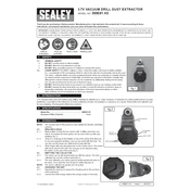 Sealey DDE01.V2 Extractor manual cover