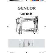 Sencor SHT B331 Mount manual cover