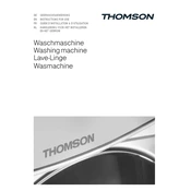 Thomson WTT5511I Washing Machine manual cover