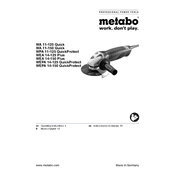 Metabo WA 11-125 Quick Grinder