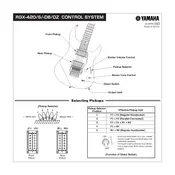 Yamaha RGX-420 D6 Amplifier manual cover