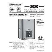 Weil-McLain 88 Series 2 Boiler manual cover