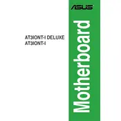 ASUS AT3IONT-I DELUXE Motherboard manual cover