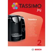 Bosch TASSIMO TAS4502NGB Coffee Machine manual cover