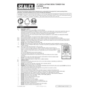 Sealey STF12C Fan manual cover