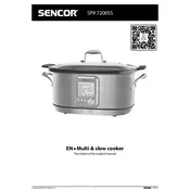 Sencor SPR 7200SS Slow Cooker manual cover